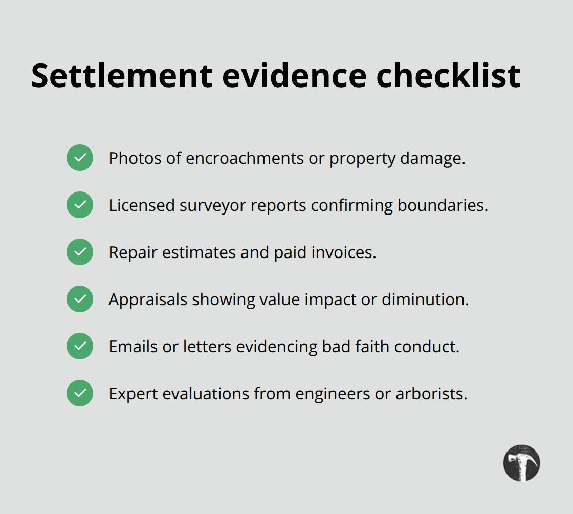 Key documents that strengthen your negotiation position before court - Real property litigation